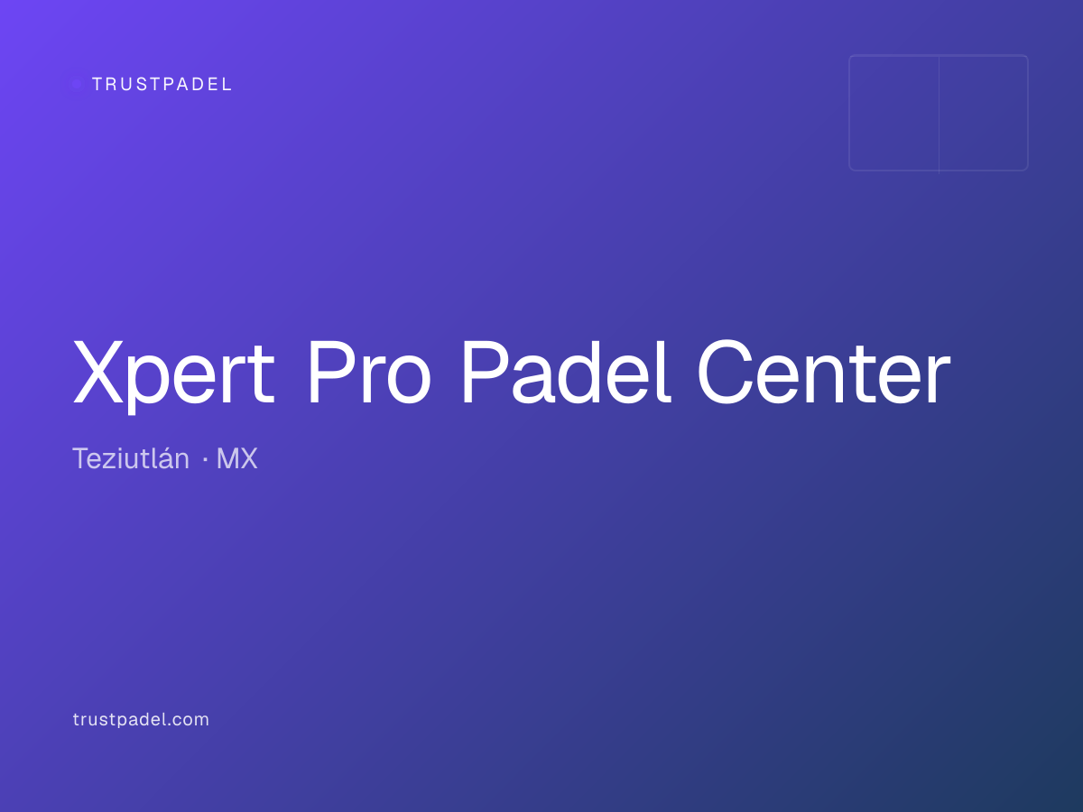 Xpert Pro Padel Center padel club