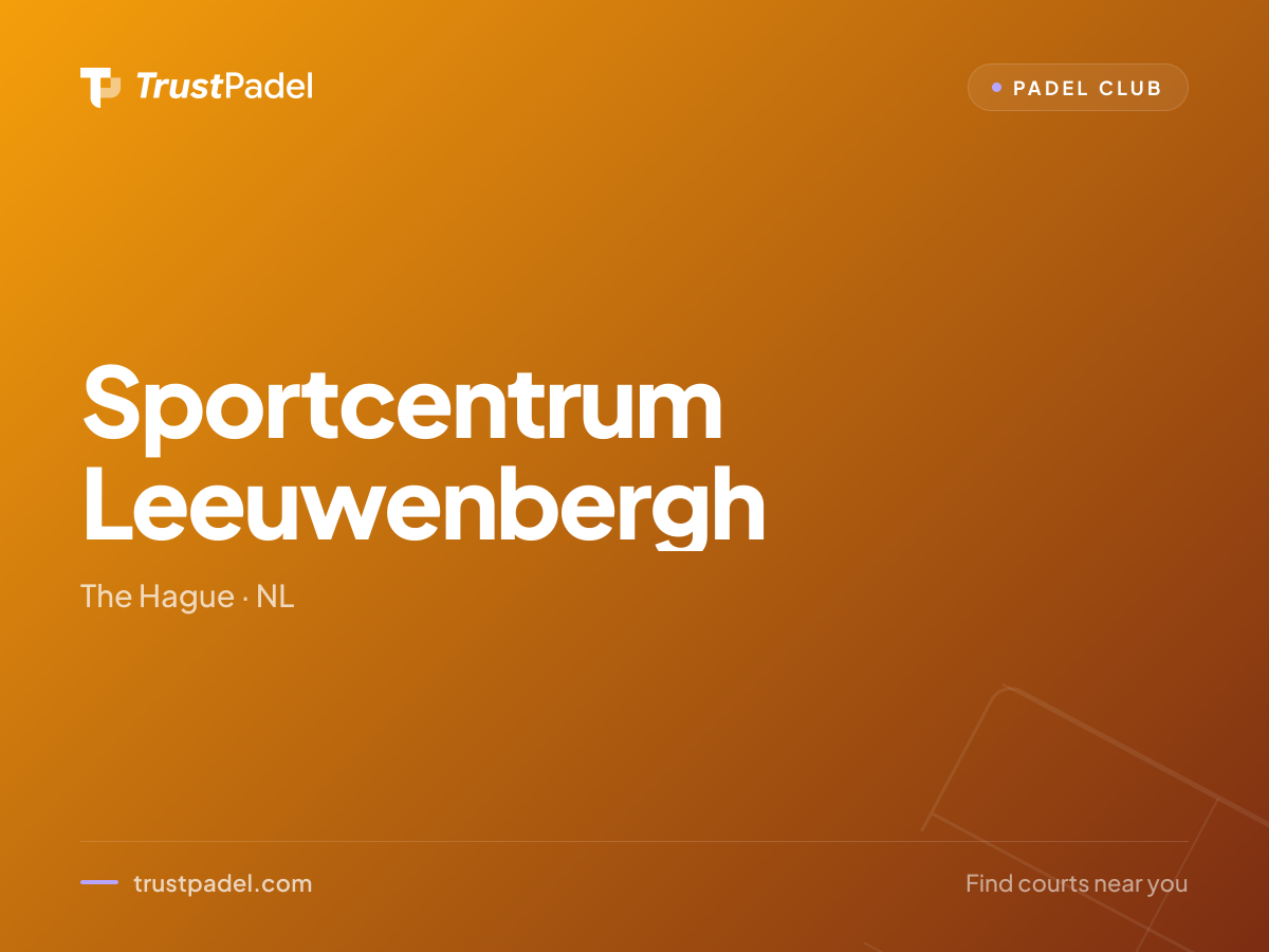 Sportcentrum Leeuwenbergh padel club