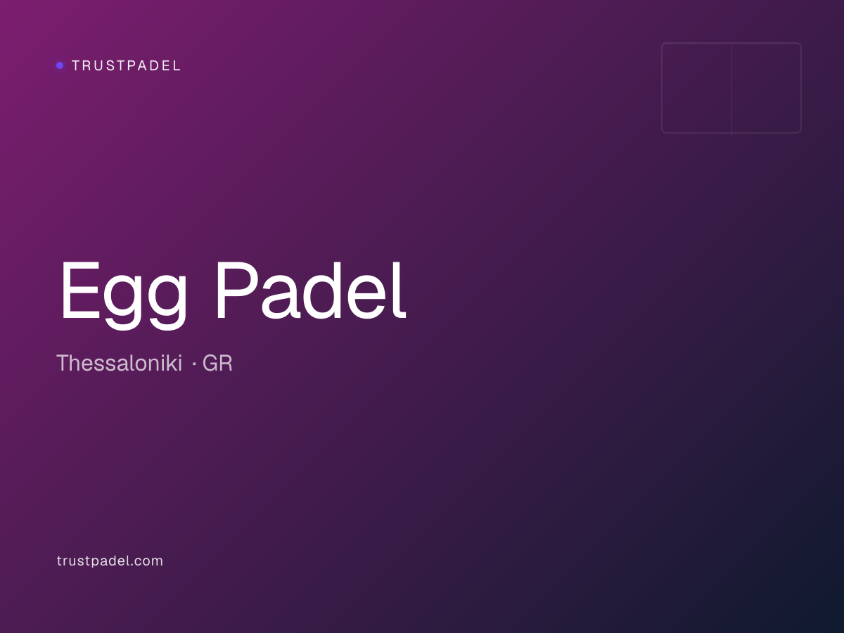 Egg Padel padel club