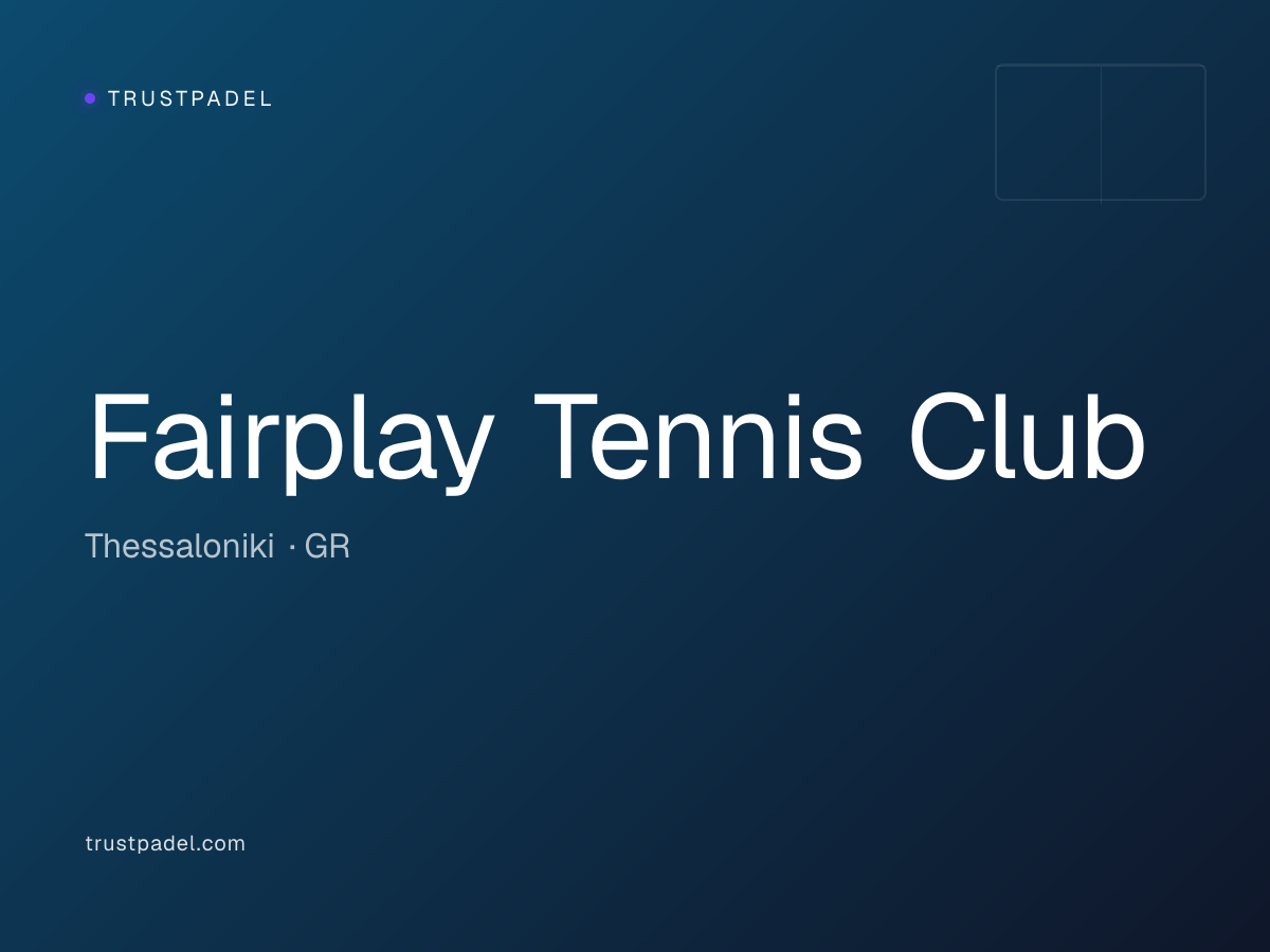 Fairplay Tennis Club padel club