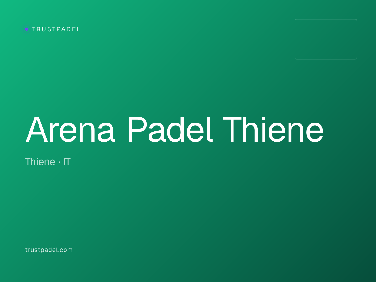 Arena Padel Thiene padel club