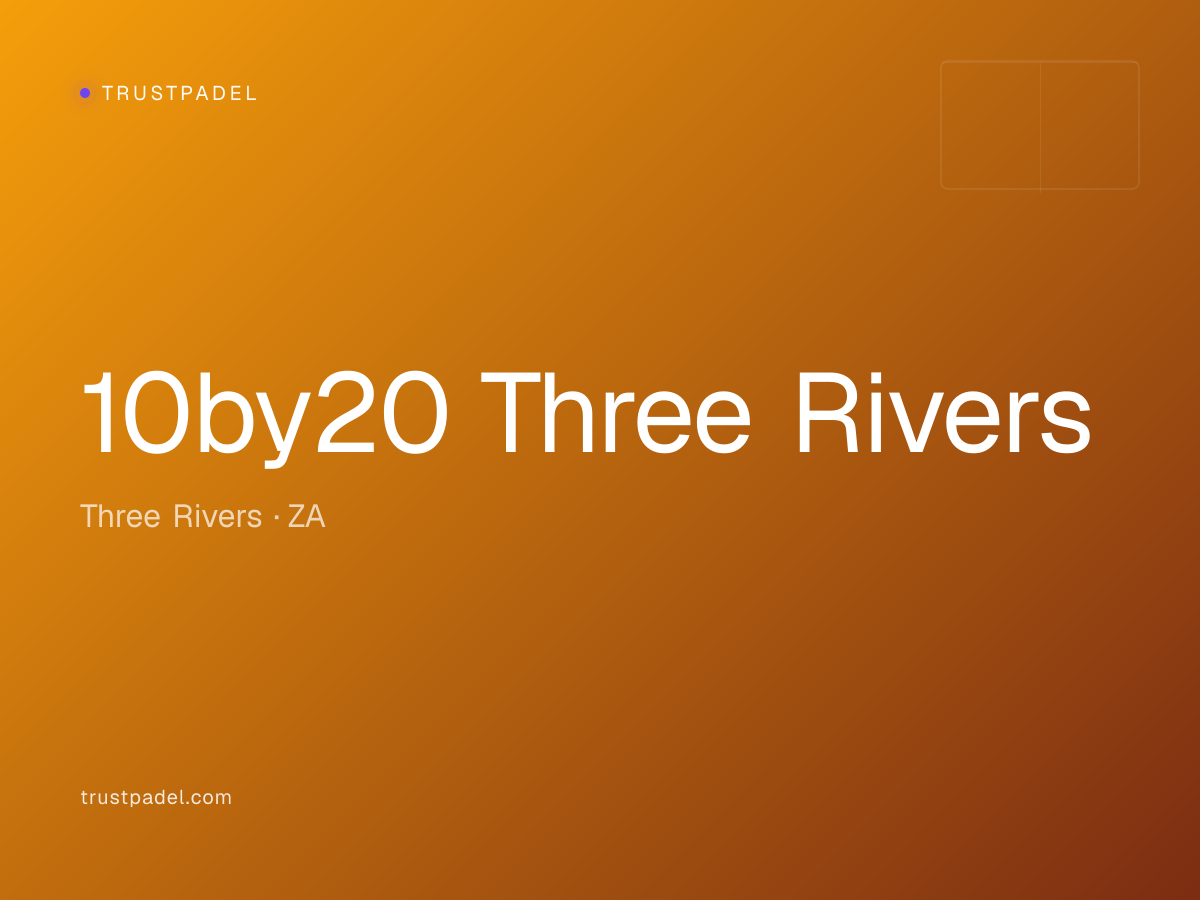 10by20 Three Rivers padel club