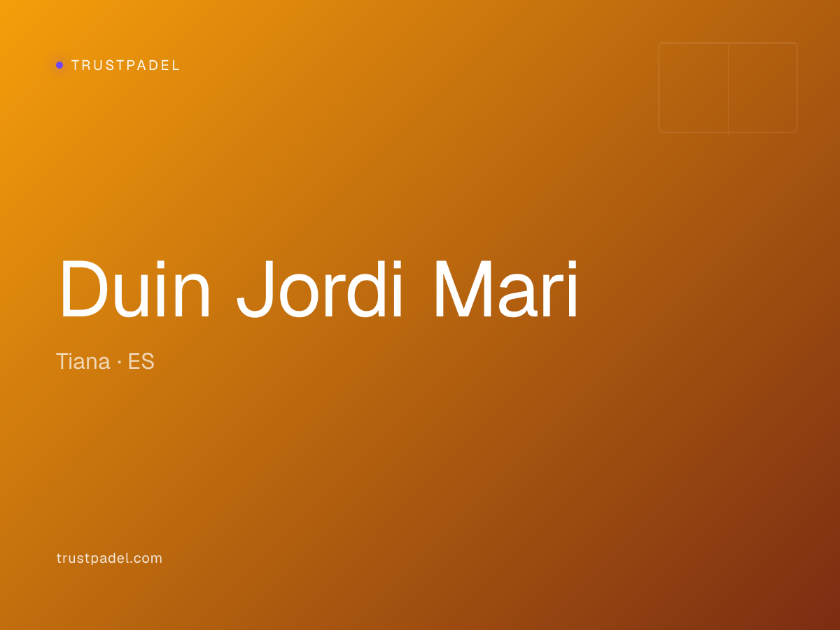 Duin Jordi Mari padel club