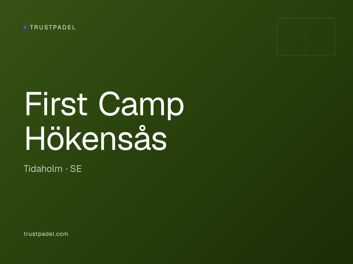 First Camp Hökensås padel club