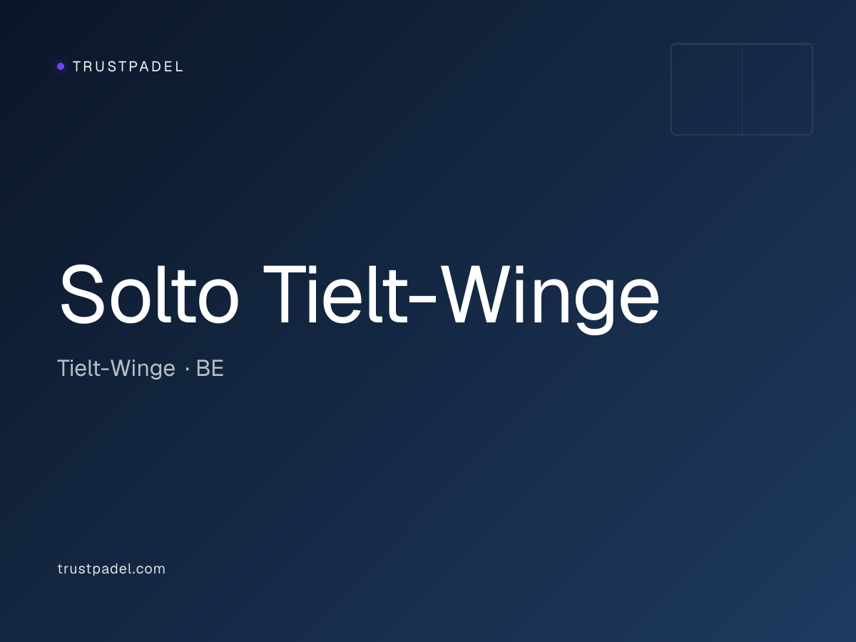 Solto Tielt-Winge padel club