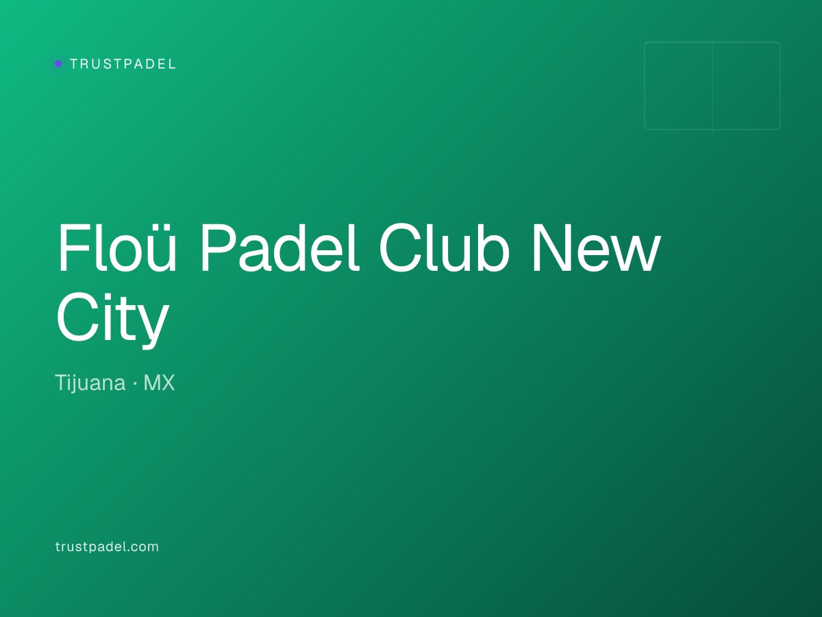 Floü Padel Club New City padel club