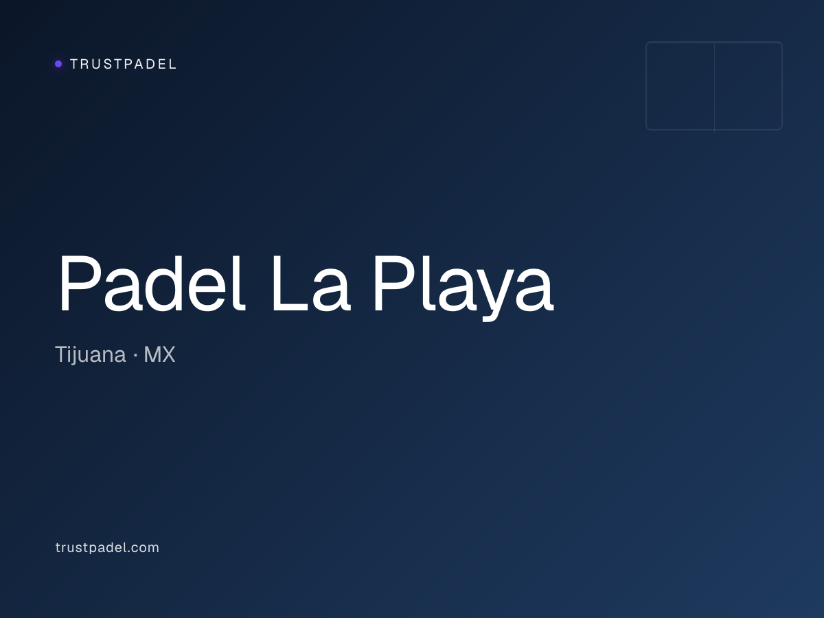 Padel La Playa padel club
