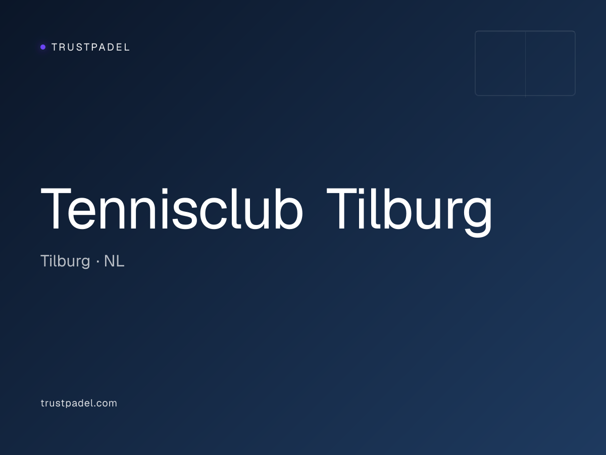 Tennisclub Tilburg padel club