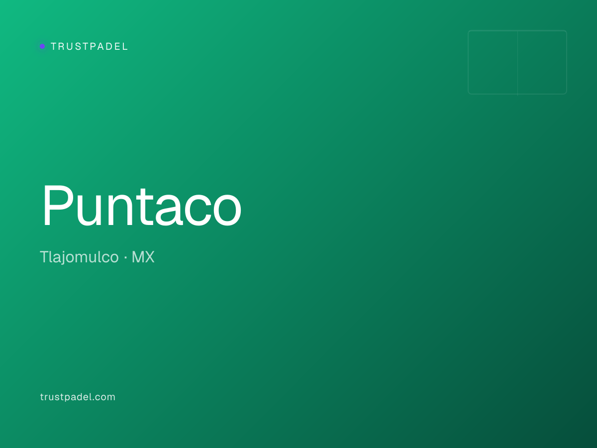 Puntaco padel club