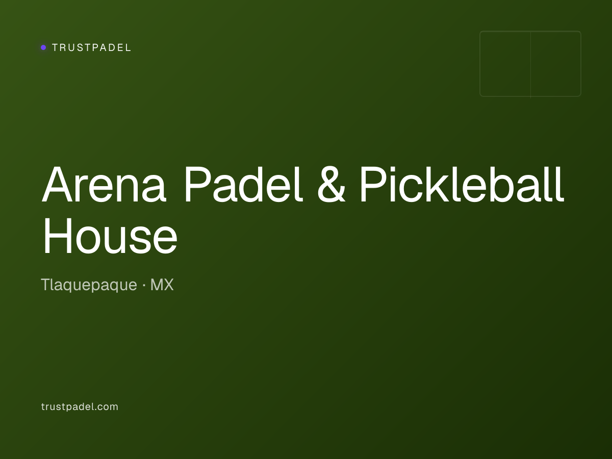 Arena Padel & Pickleball House padel club