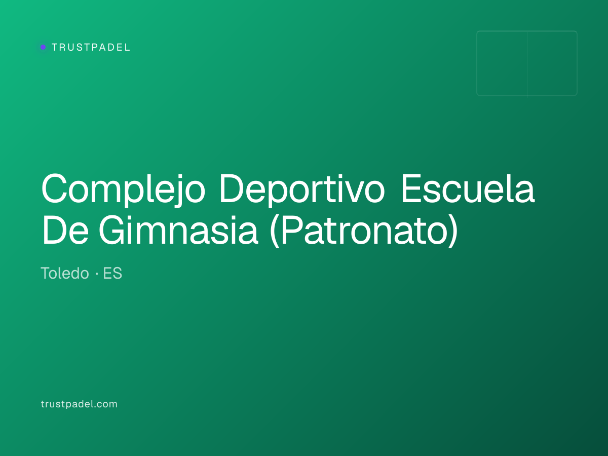 Complejo Deportivo Escuela De Gimnasia (Patronato) padel club