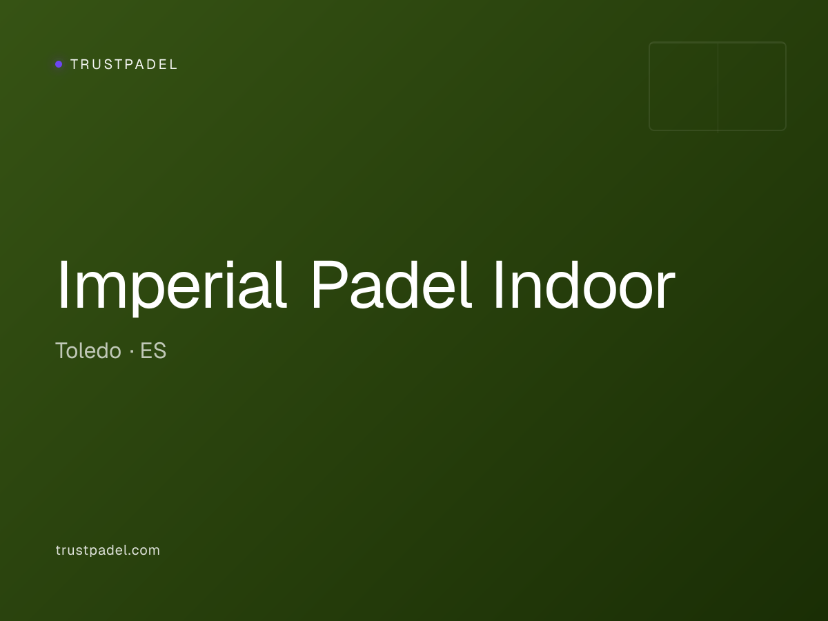 Imperial Padel Indoor padel club