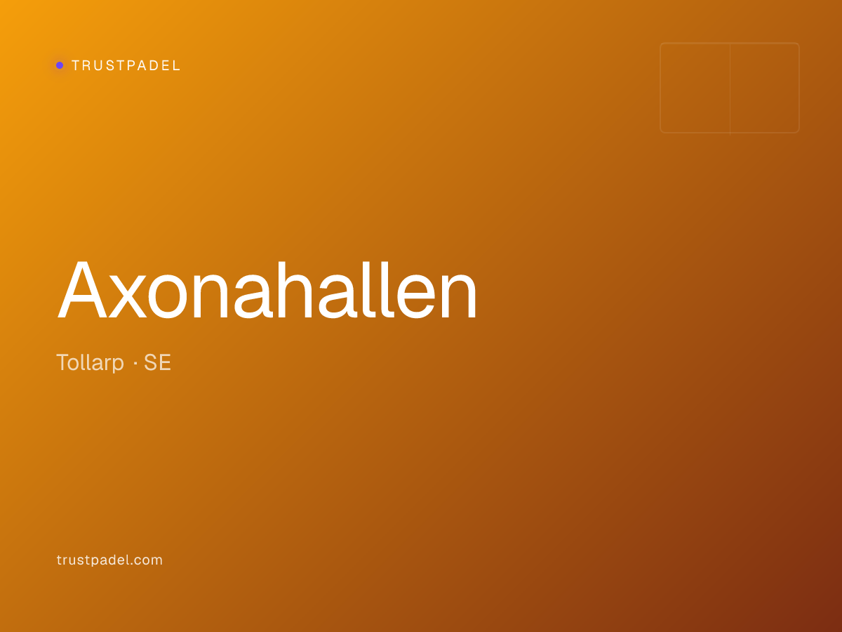 Axonahallen padel club