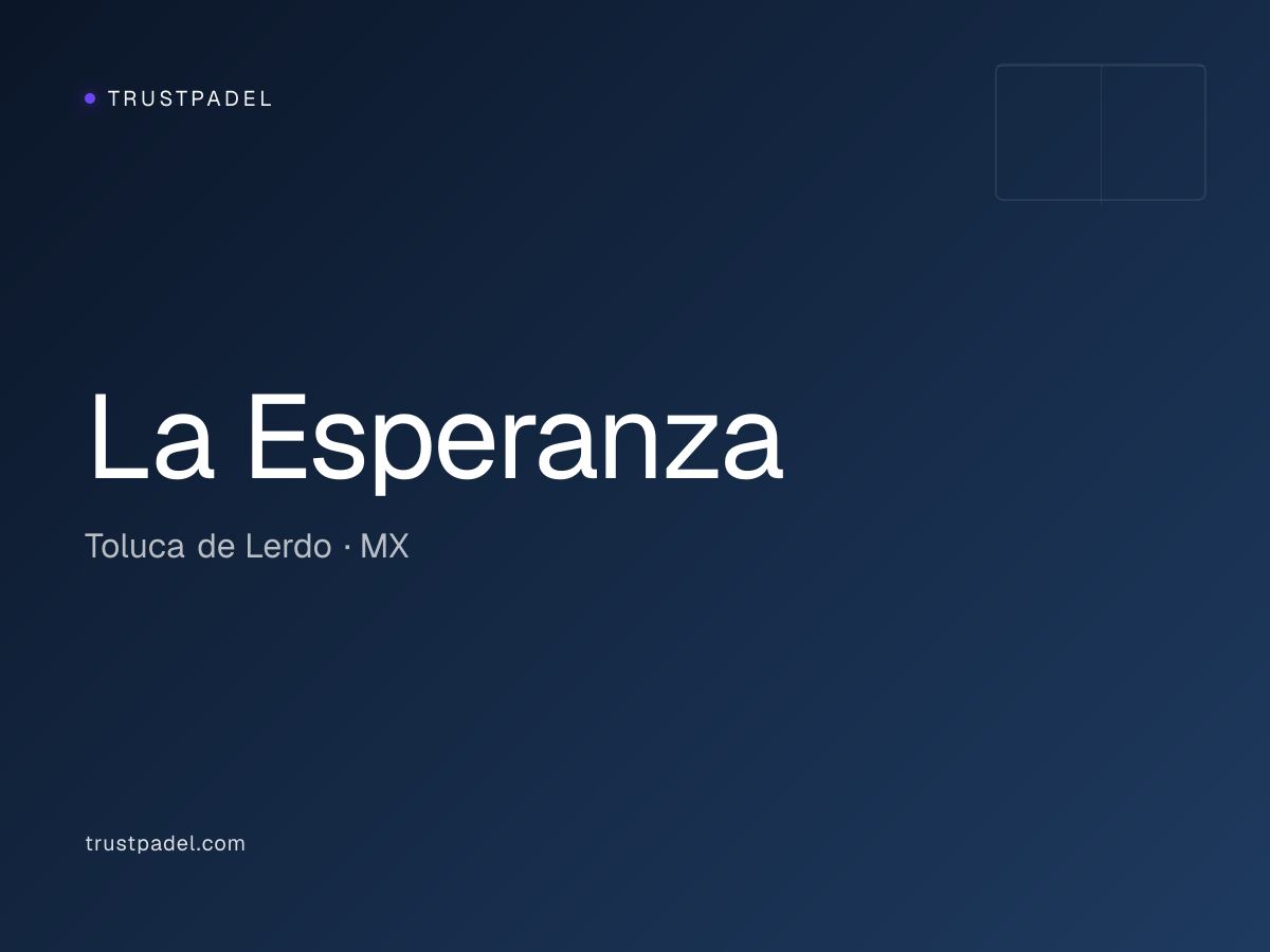 La Esperanza padel club