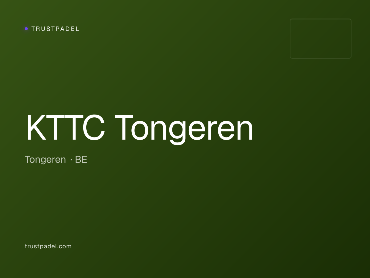 KTTC Tongeren padel club