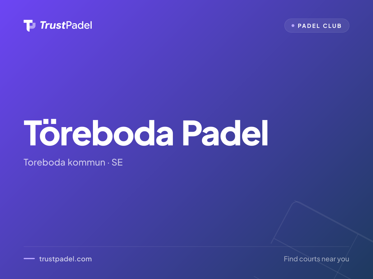 Töreboda Padel padel club