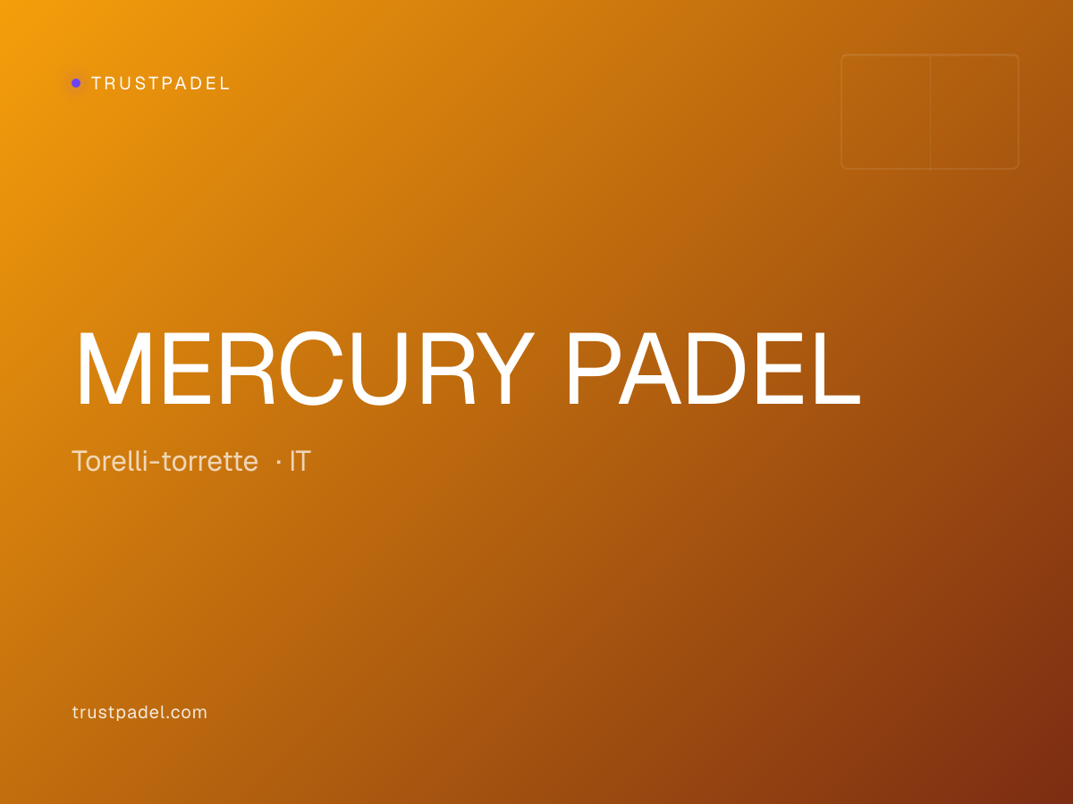 MERCURY PADEL padel club