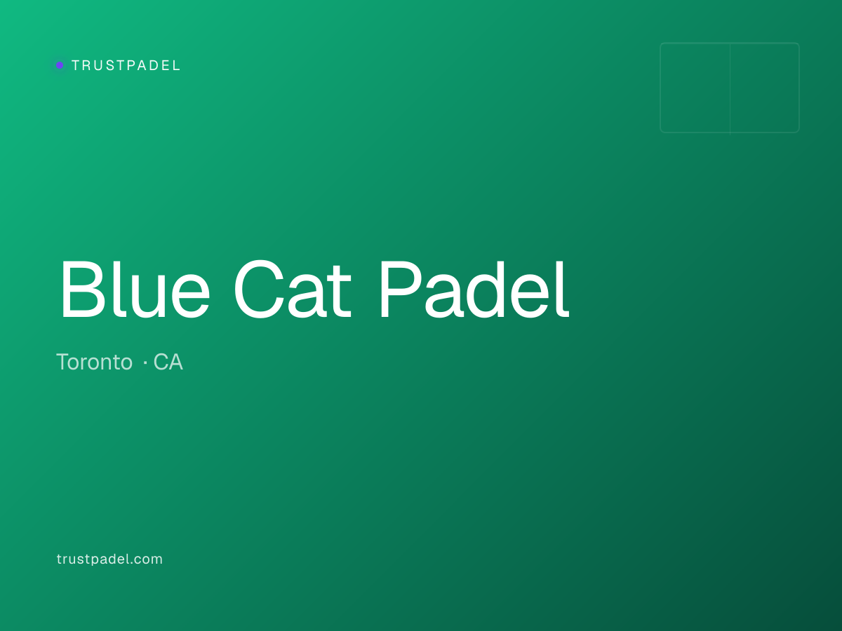 Blue Cat Padel padel club