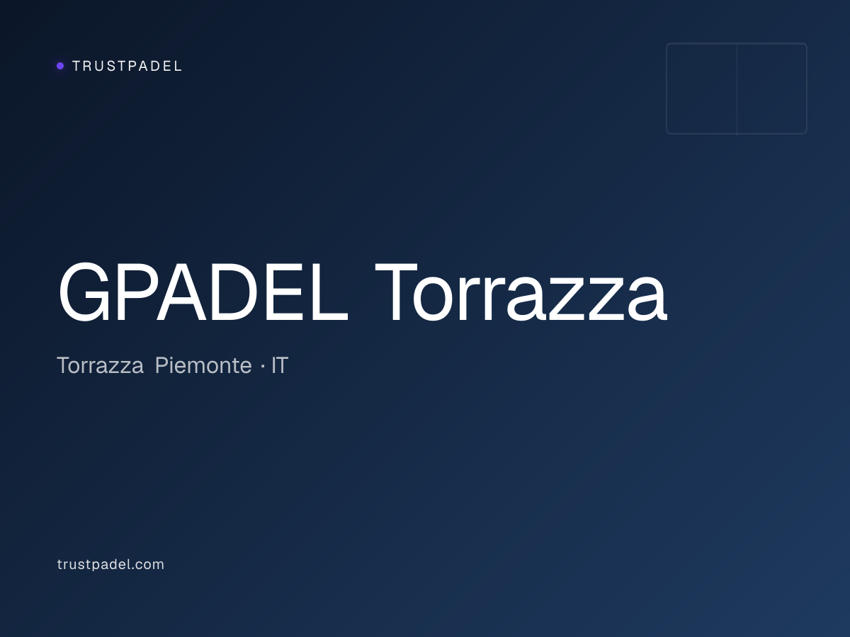 GPADEL Torrazza padel club