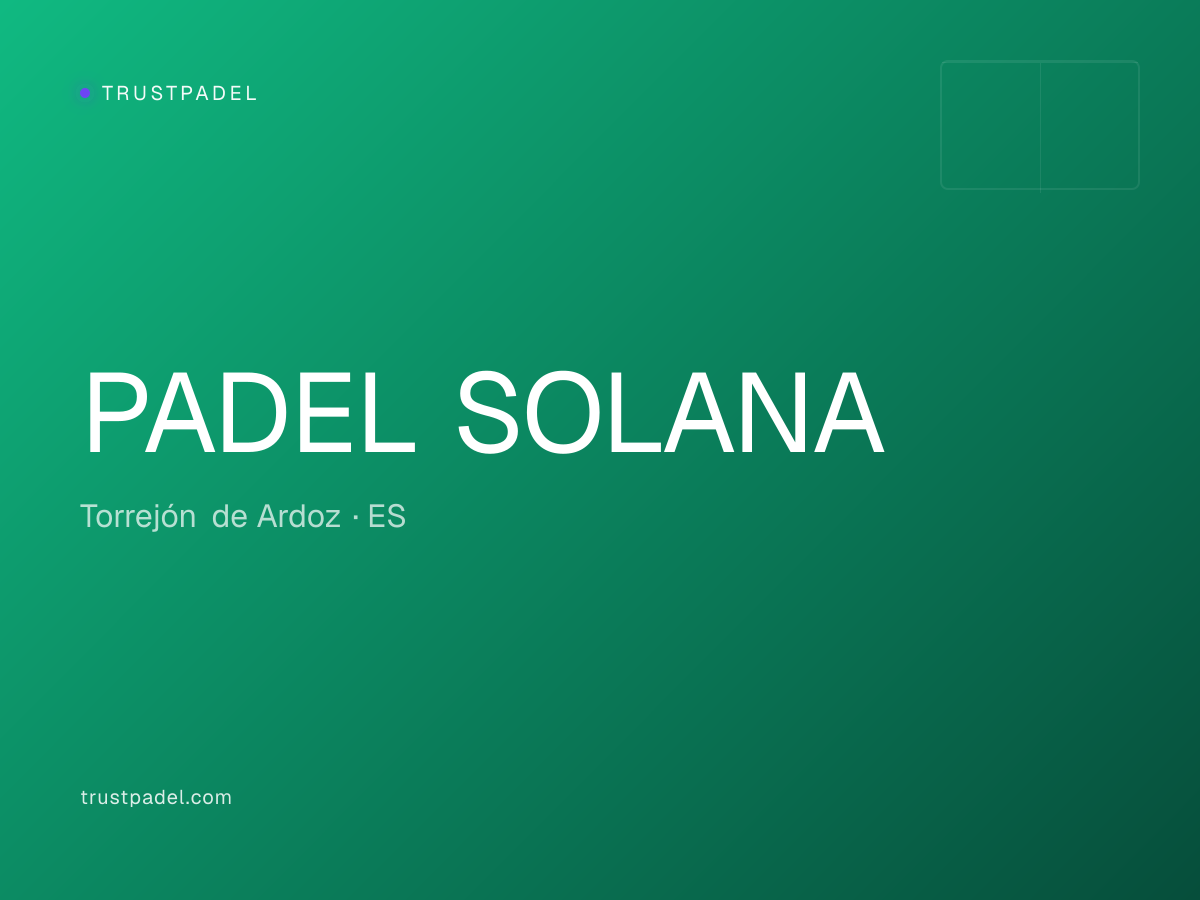 PADEL SOLANA padel club