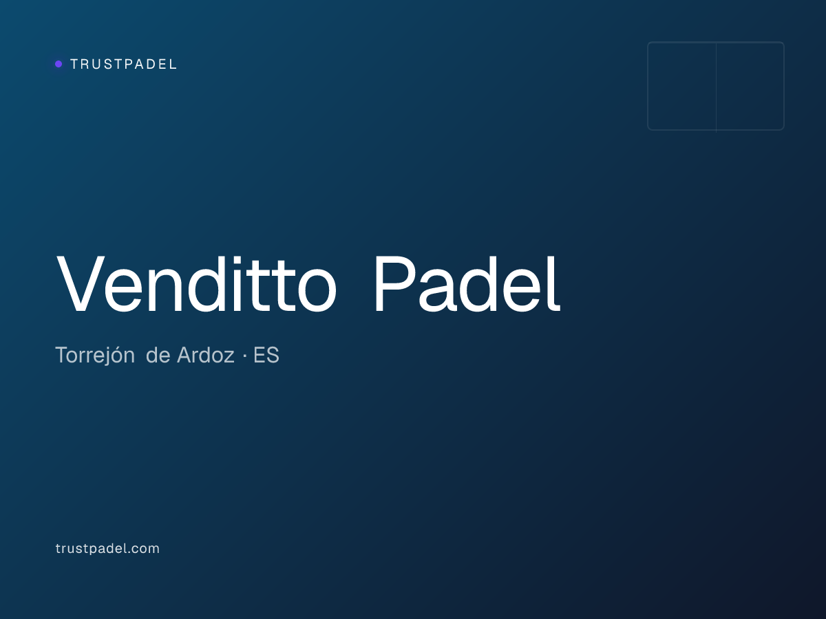 Venditto Padel padel club