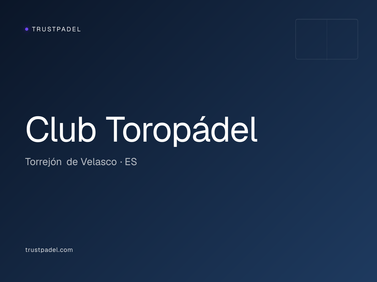 Club Toropádel padel club