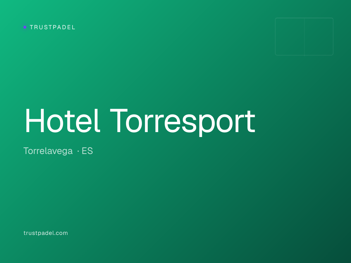 Hotel Torresport padel club