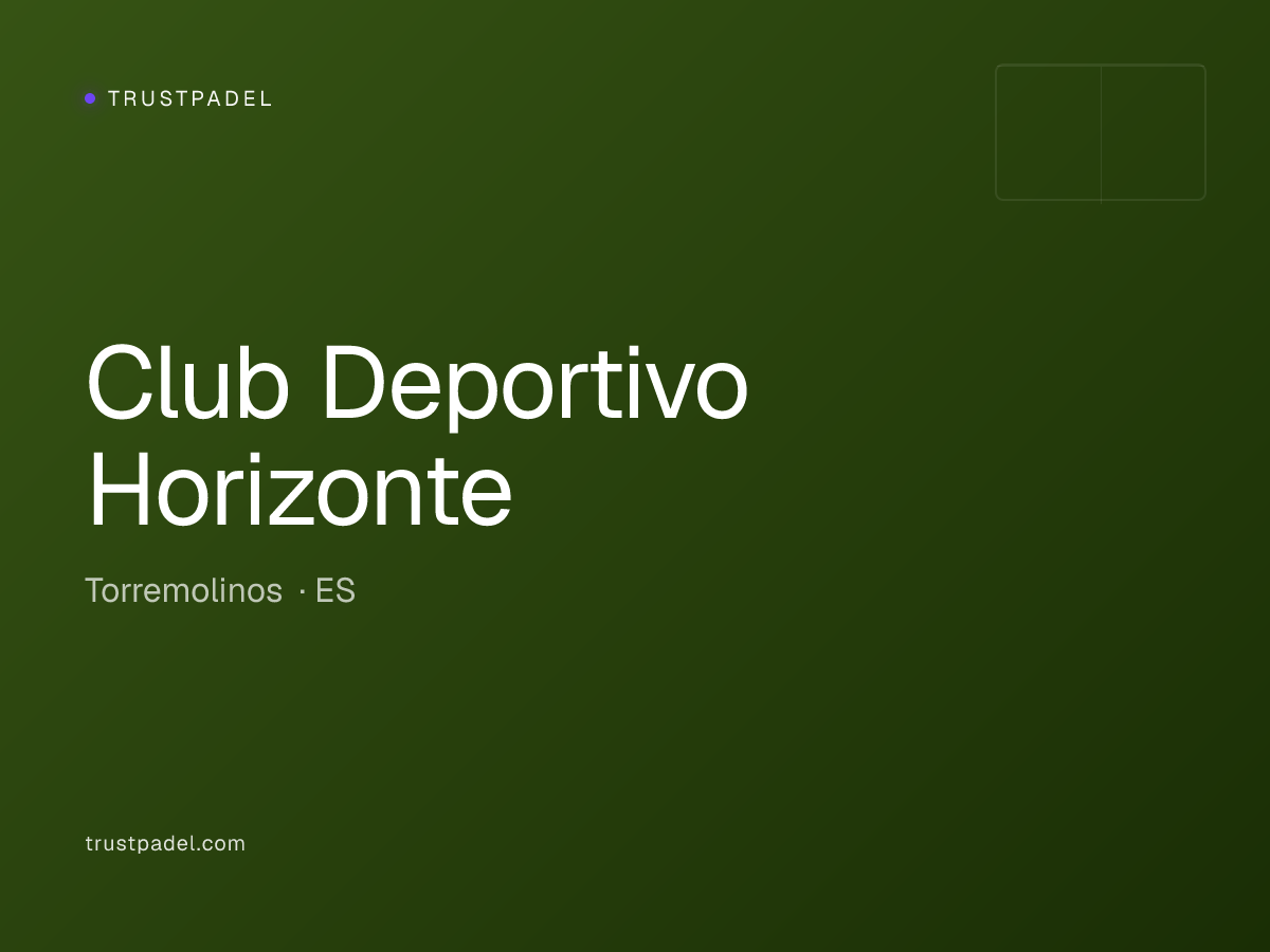 Club Deportivo Horizonte padel club