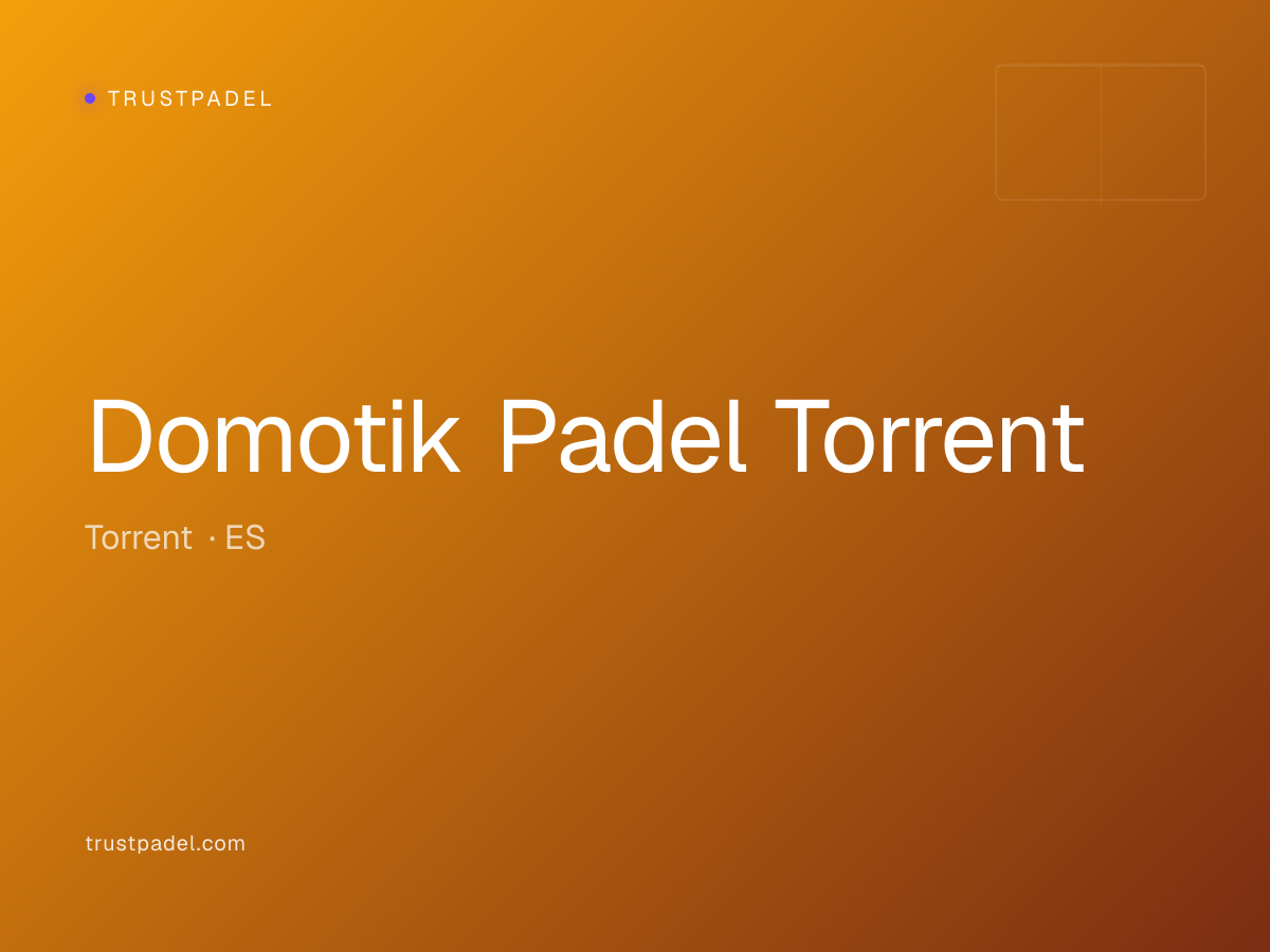 Domotik Padel Torrent padel club