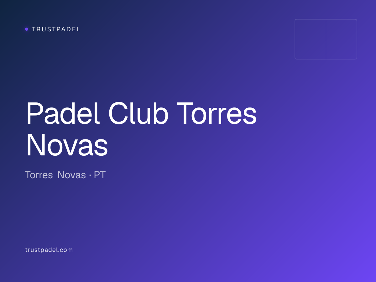 Padel Club Torres Novas padel club