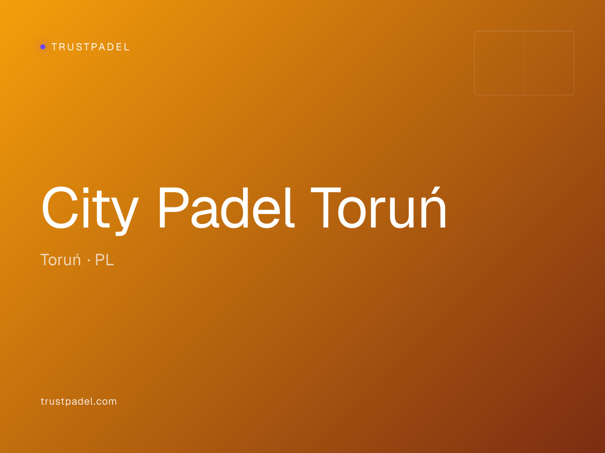 City Padel Toruń padel club