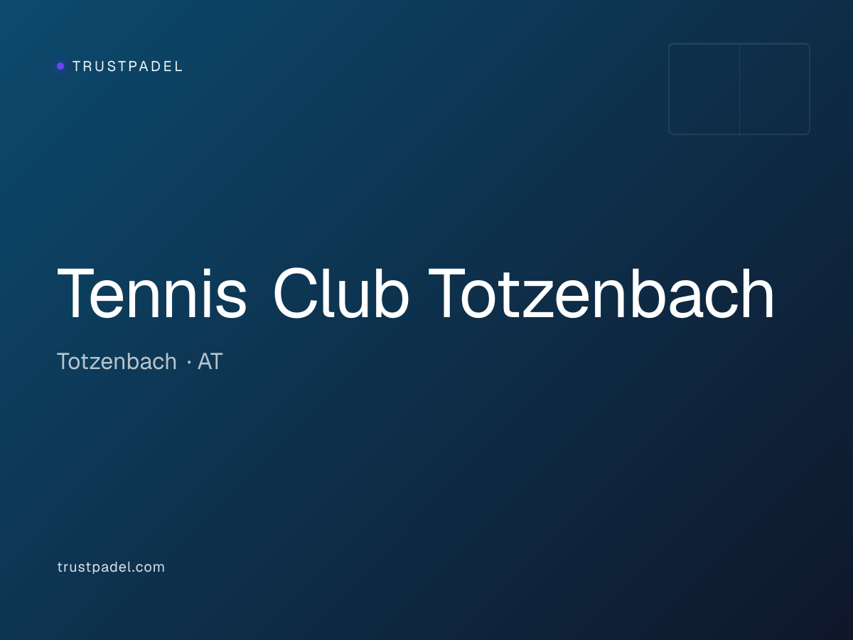 Tennis Club Totzenbach padel club