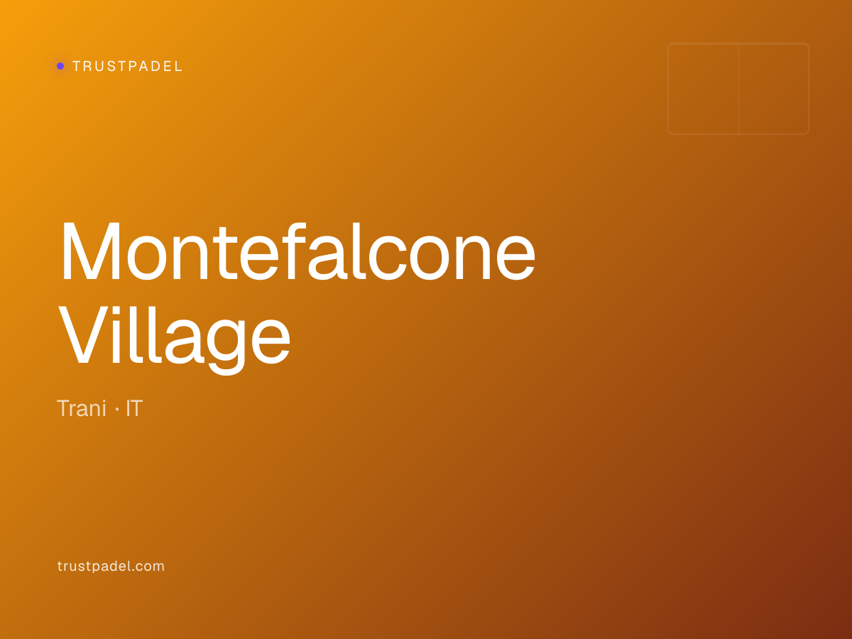 Montefalcone Village padel club