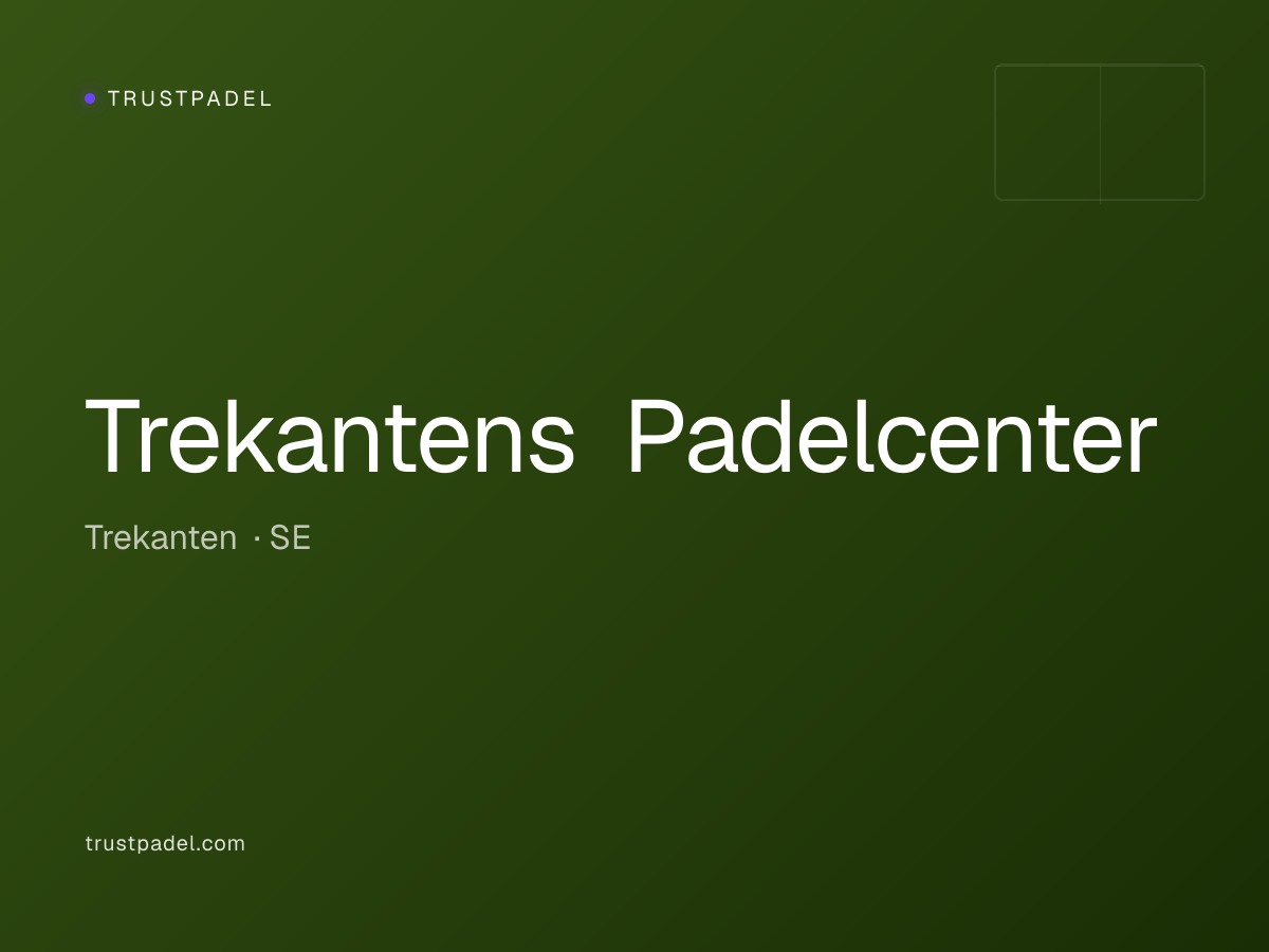Trekantens Padelcenter padel club