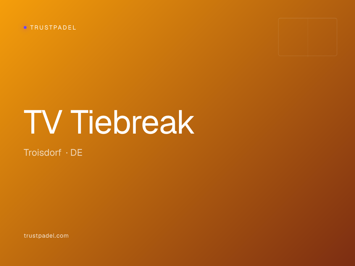 TV Tiebreak padel club