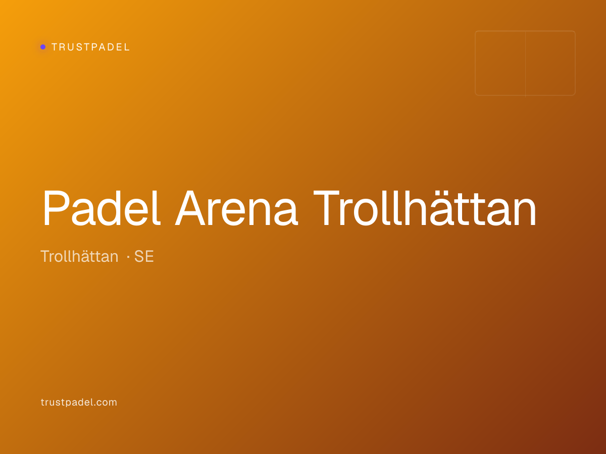 Padel Arena Trollhättan padel club