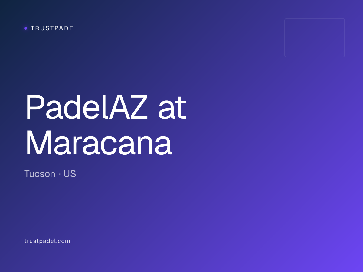 PadelAZ at Maracana padel club