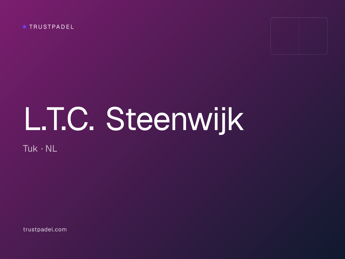 L.T.C. Steenwijk padel club
