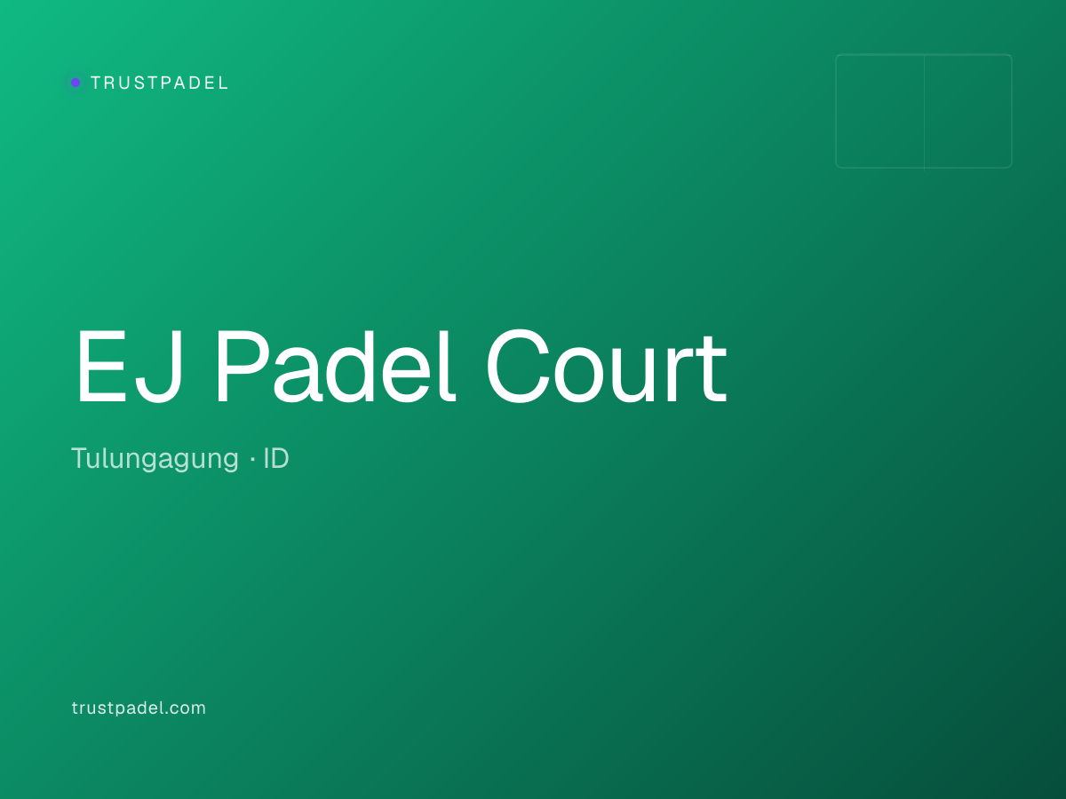 EJ Padel Court padel club