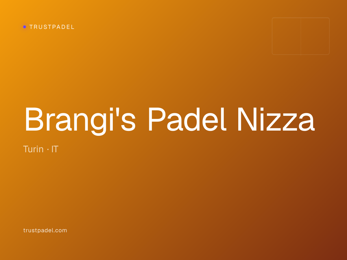 Brangi's Padel Nizza padel club