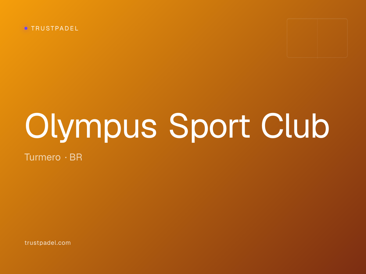 Olympus Sport Club padel club