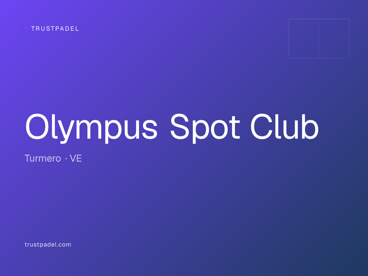Olympus Spot Club padel club