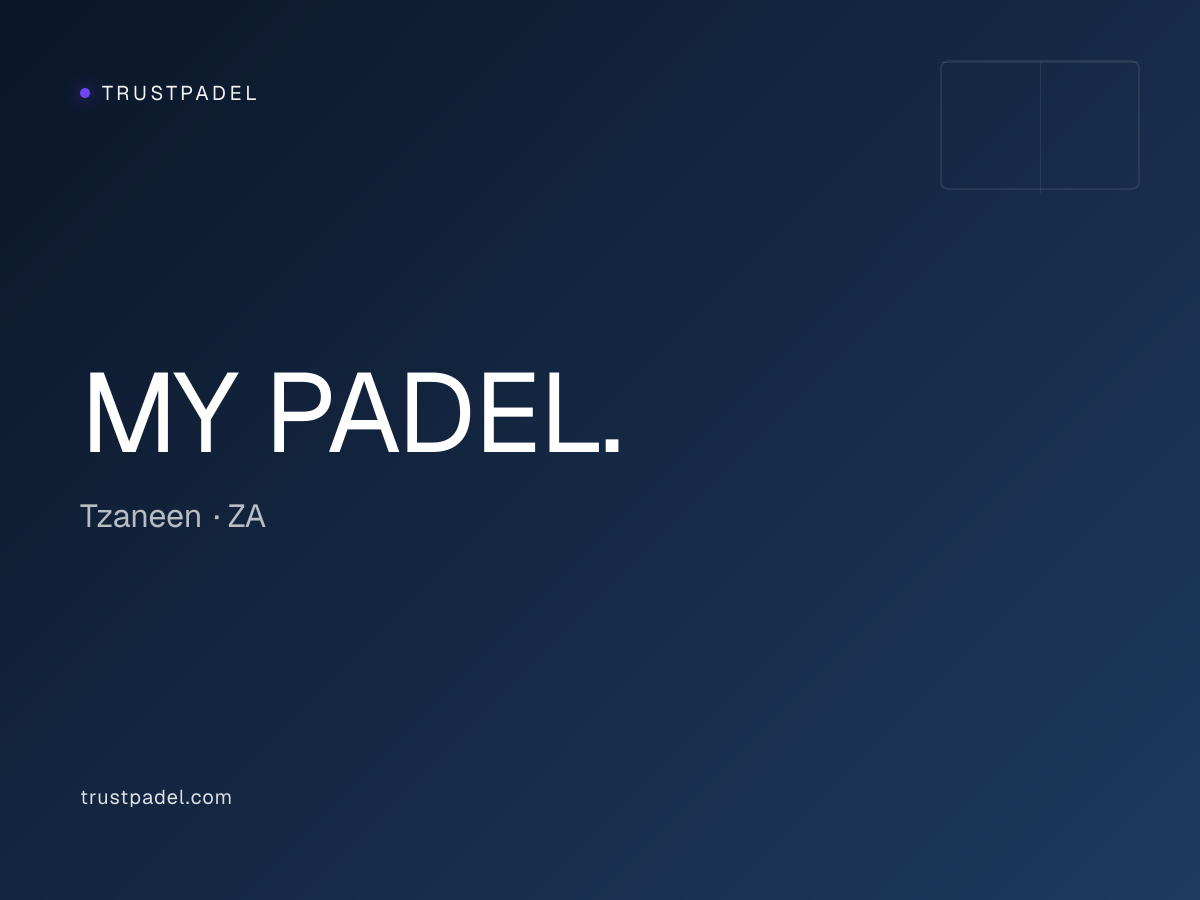 MY PADEL. padel club