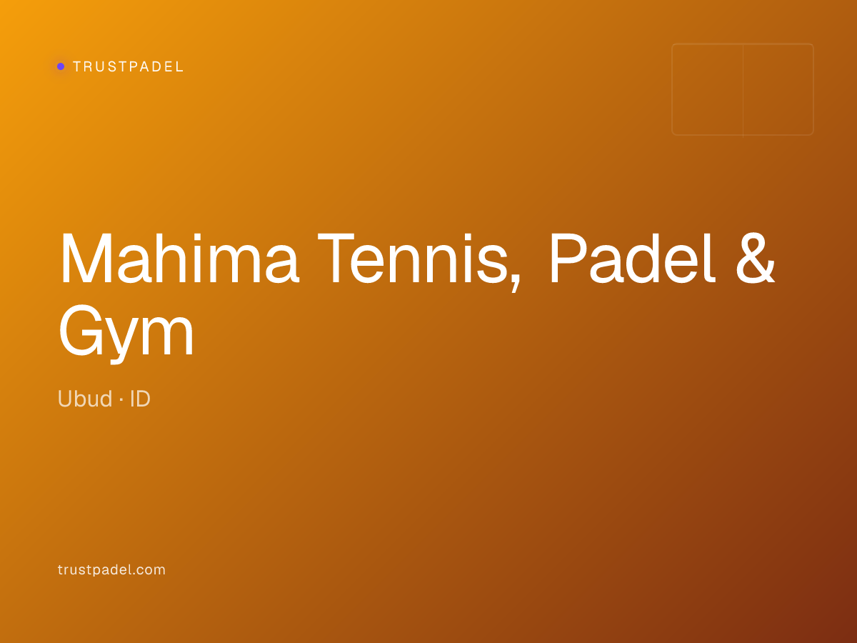 Mahima Tennis, Padel & Gym padel club