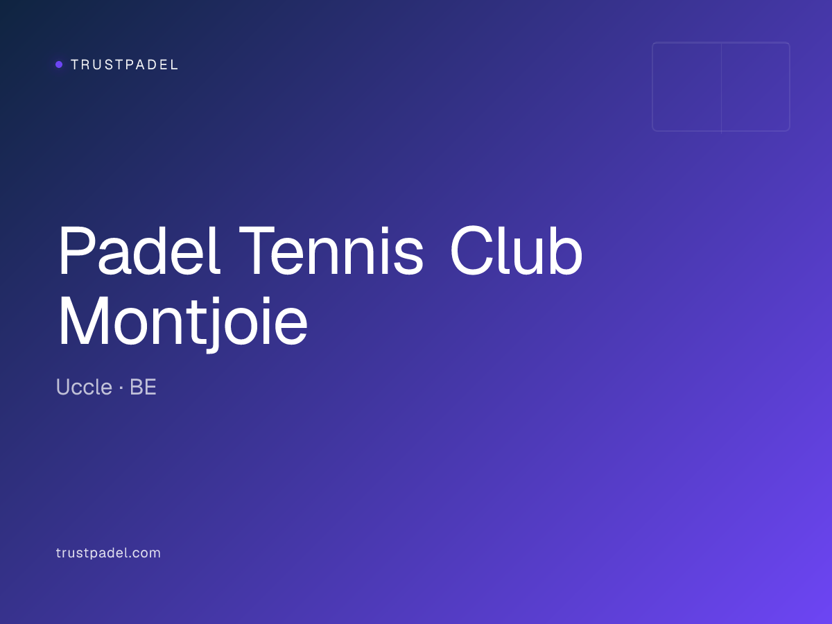 Padel Tennis Club Montjoie padel club