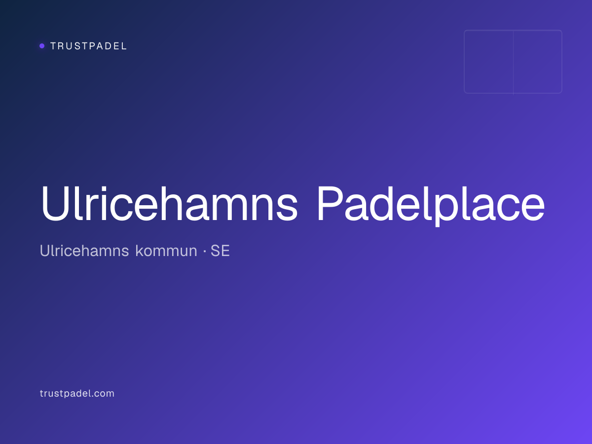 Ulricehamns Padelplace padel club