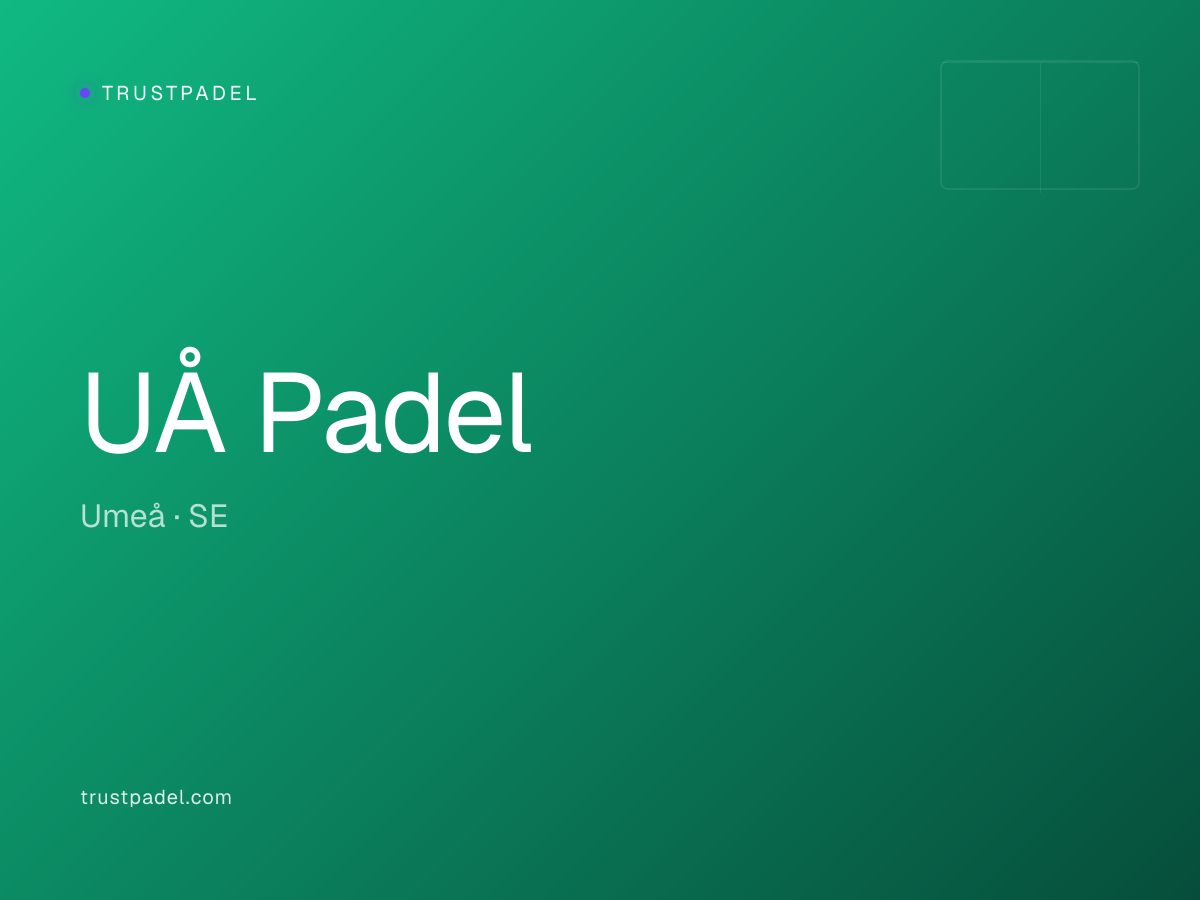UÅ Padel padel club
