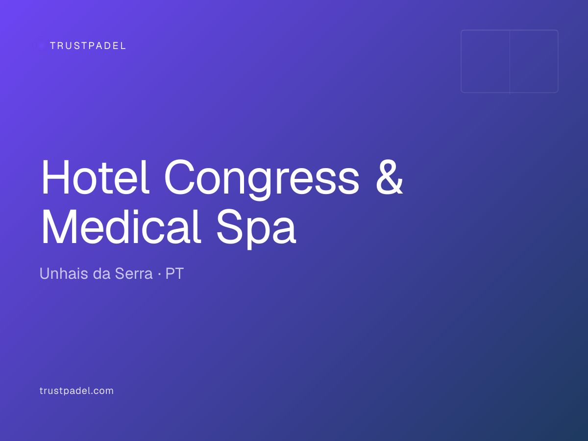 Hotel Congress & Medical Spa padel club