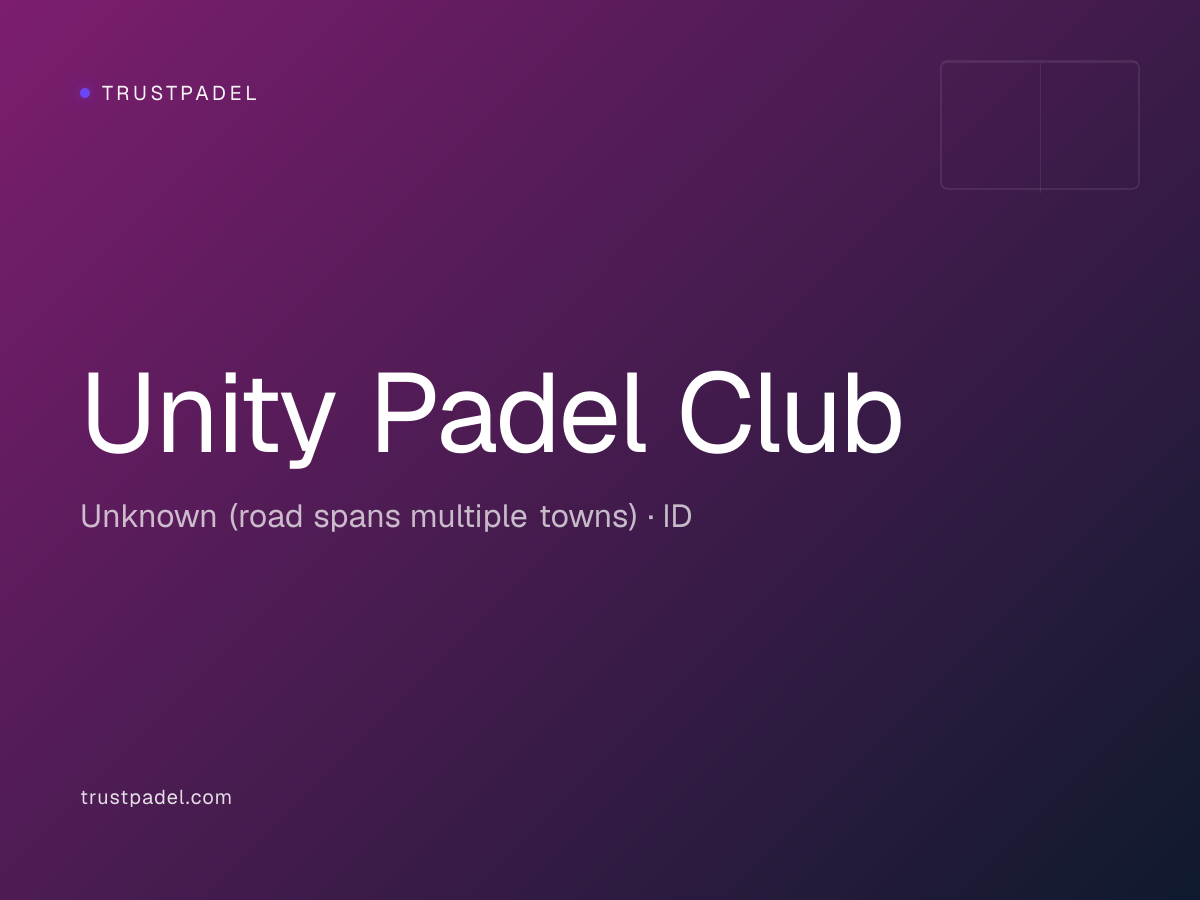 Unity Padel Club padel club