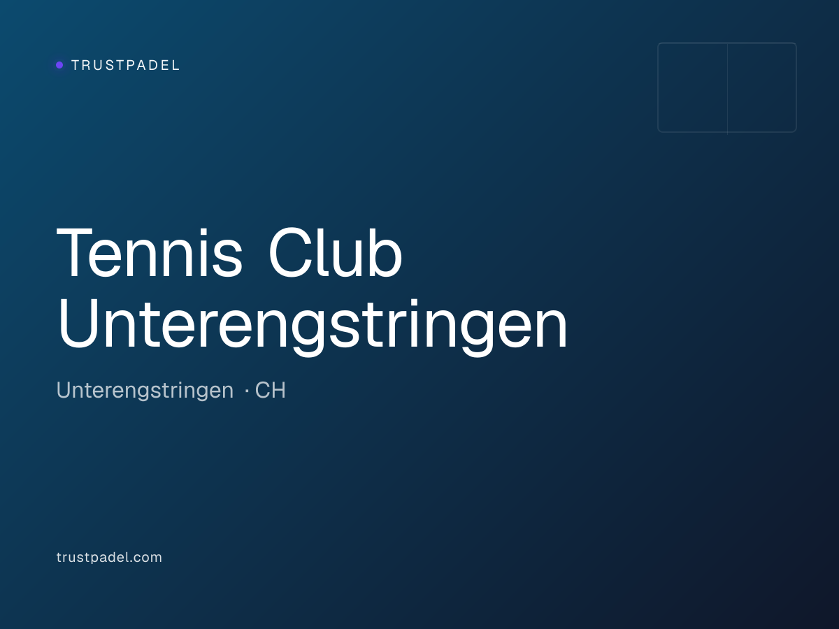 Tennis Club Unterengstringen padel club